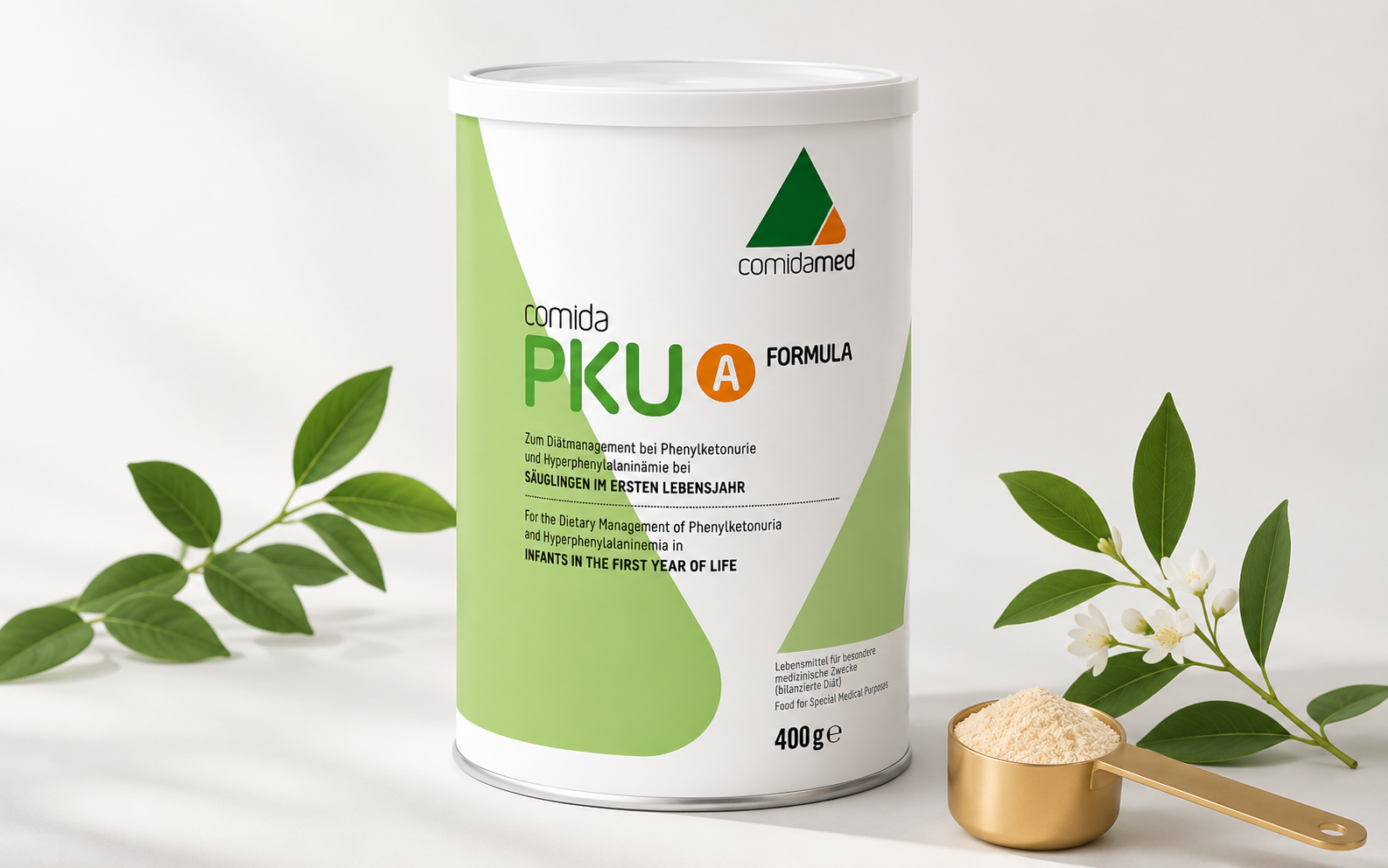 كوميدا PKU-A فورمولا - مكمل غذائي للرضع 400 جرام